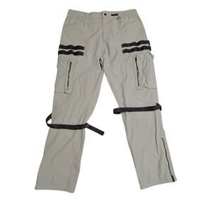 Blacktailor T1 Cargo Pants Cream Nylon Men’s Size 38
